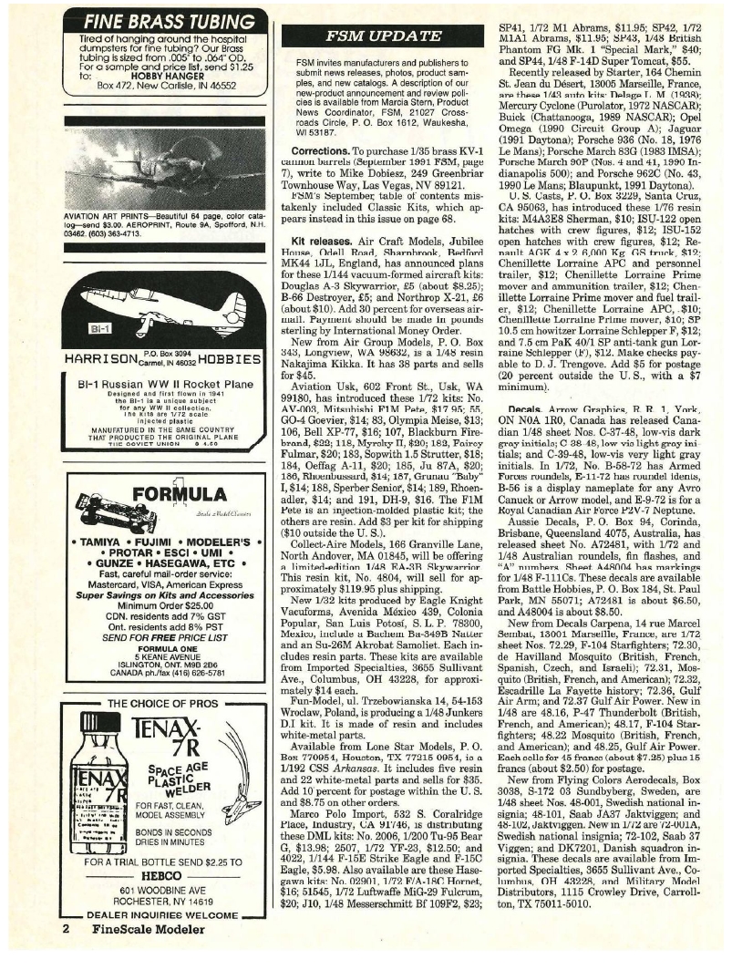 FineScale Modeler 1991-11 (Vol09-07)